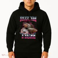 Funny Rizz Em With The Tism Meme Moo Deng Baby Hippo Hoodie thumb 2