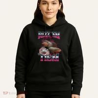 Funny Rizz Em With The Tism Meme Moo Deng Baby Hippo Hoodie thumb 5
