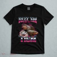 Funny Rizz Em With The Tism Meme Moo Deng Baby Hippo T-Shirt thumb 5