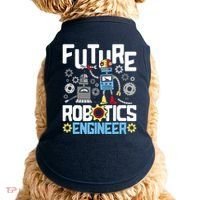 Future Robotics Engineer Engineering Robot Lover Cyborg Doggie Tank thumb 0