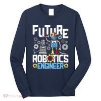 Future Robotics Engineer Engineering Robot Lover Cyborg Long Sleeve Shirt thumb 0