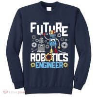 Future Robotics Engineer Engineering Robot Lover Cyborg Sweatshirt thumb 0