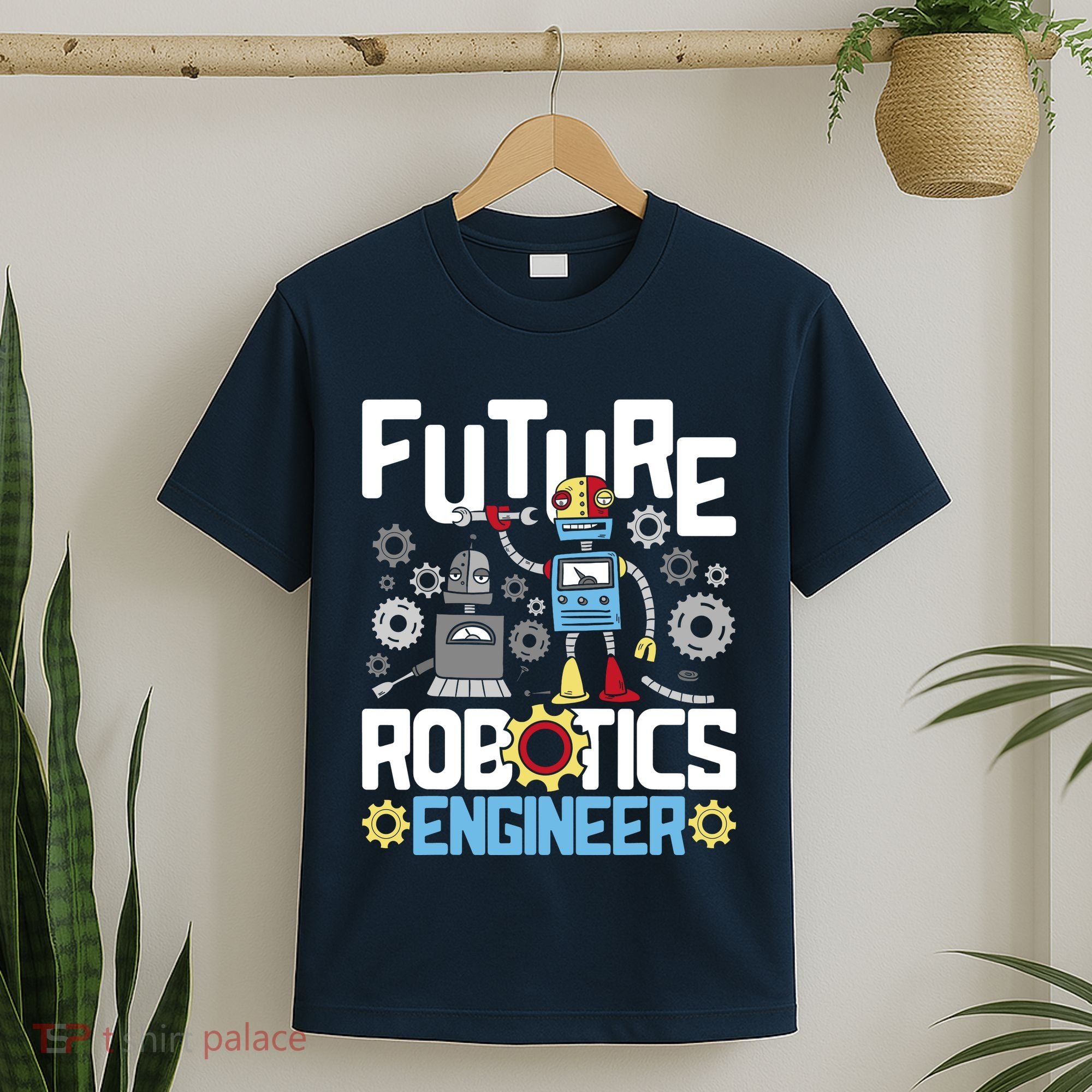 Future Robotics Engineer Engineering Robot Lover Cyborg T-Shirt