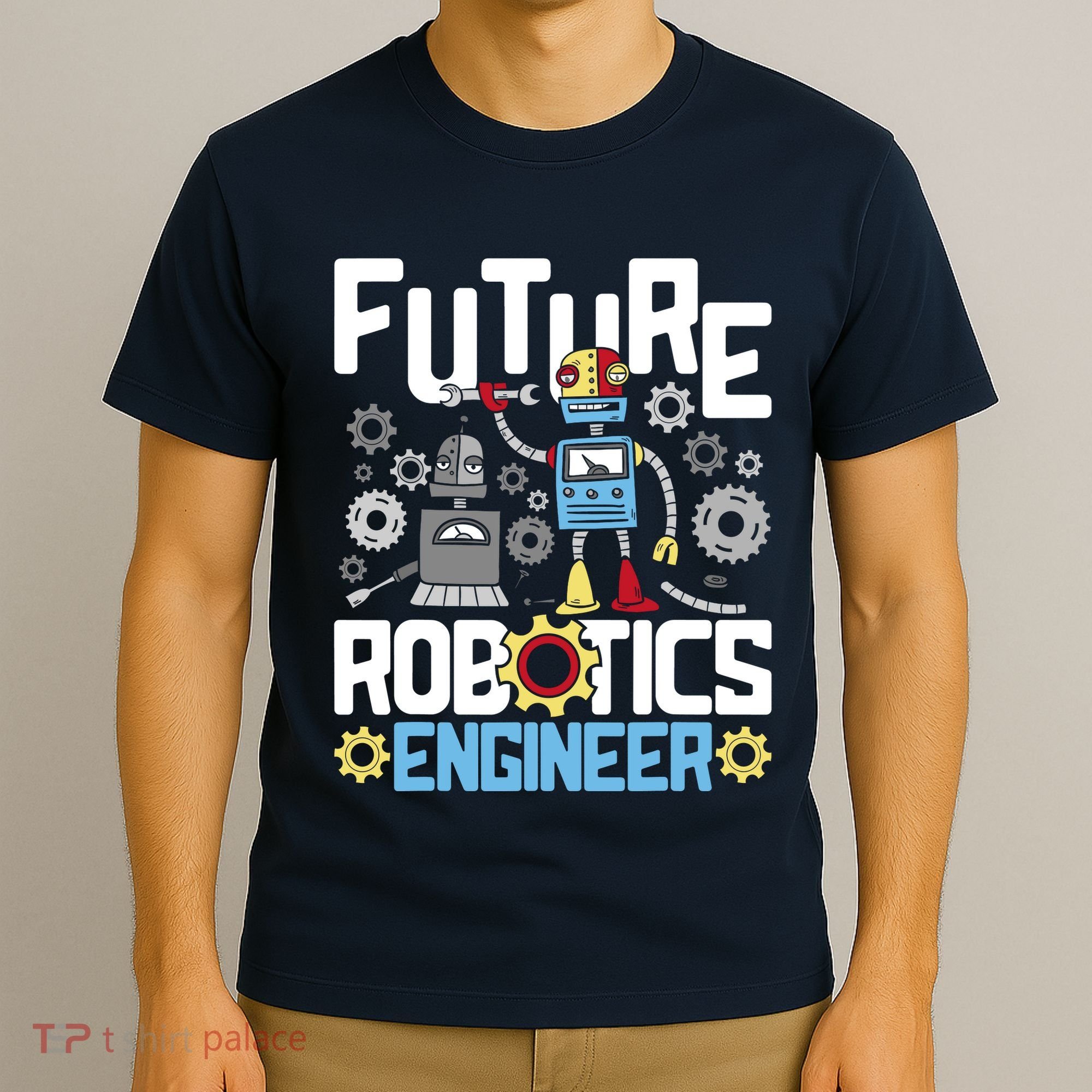 Future Robotics Engineer Engineering Robot Lover Cyborg T-Shirt