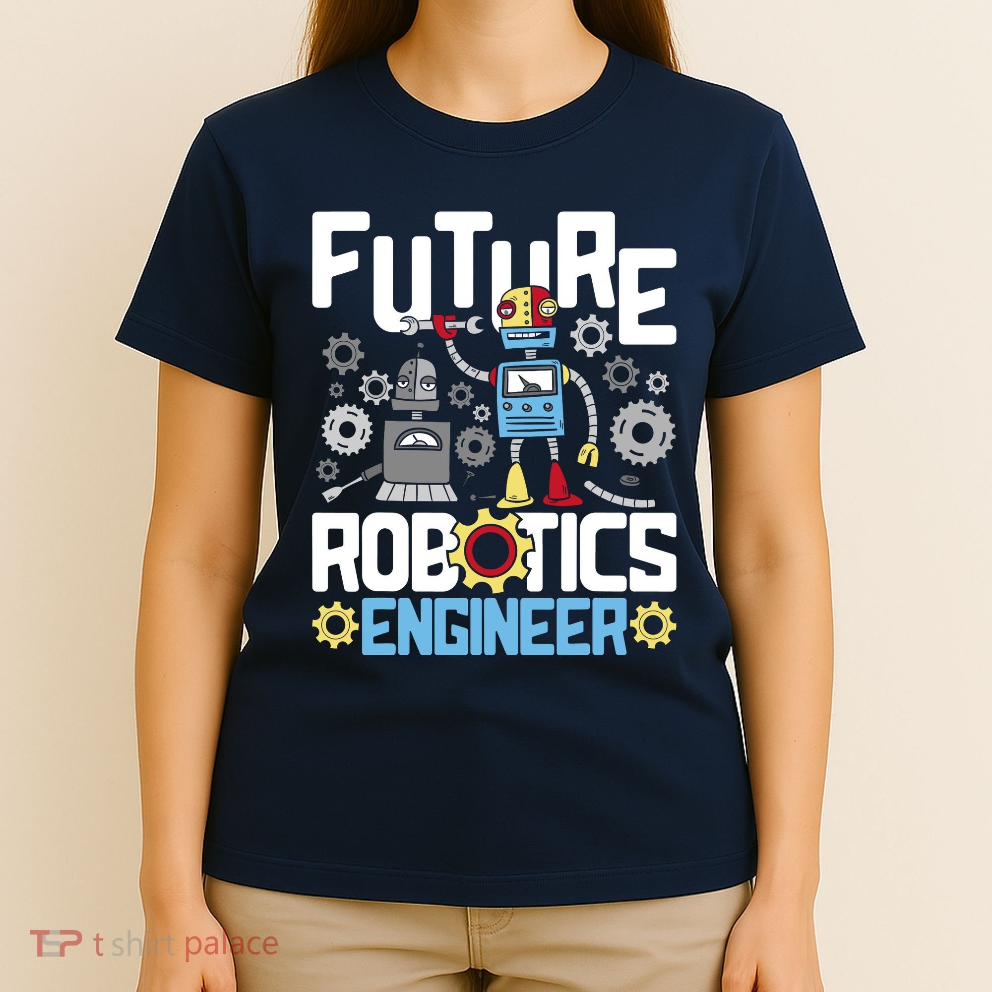Future Robotics Engineer Engineering Robot Lover Cyborg T-Shirt