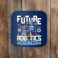 Future Robotics Engineer Engineering Robot Lover Cyborg Coaster thumb 0