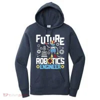 Future Robotics Engineer Engineering Robot Lover Cyborg Women's Hoodie thumb 0