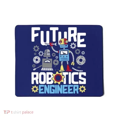 Future Robotics Engineer Engineering Robot Lover Cyborg Mousepad