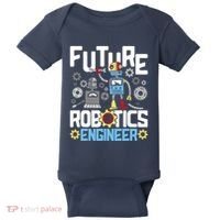 Future Robotics Engineer Engineering Robot Lover Cyborg Baby Bodysuit thumb 0