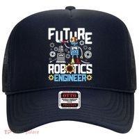 Future Robotics Engineer Engineering Robot Lover Cyborg Hat thumb 0