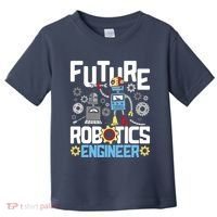 Future Robotics Engineer Engineering Robot Lover Cyborg Toddler T-Shirt thumb 0