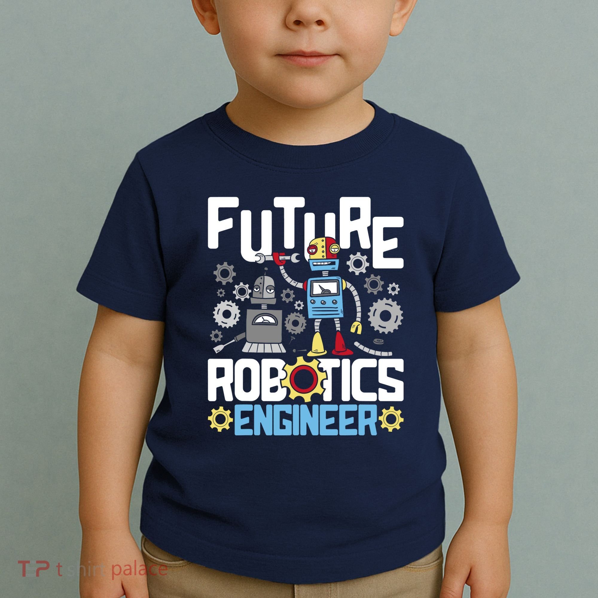 Future Robotics Engineer Engineering Robot Lover Cyborg Toddler T-Shirt