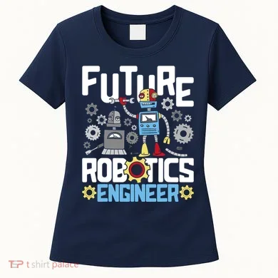 Future Robotics Engineer Engineering Robot Lover Cyborg Women's T-Shirt