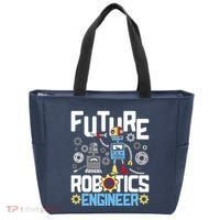 Future Robotics Engineer Engineering Robot Lover Cyborg Tote Bag thumb 0