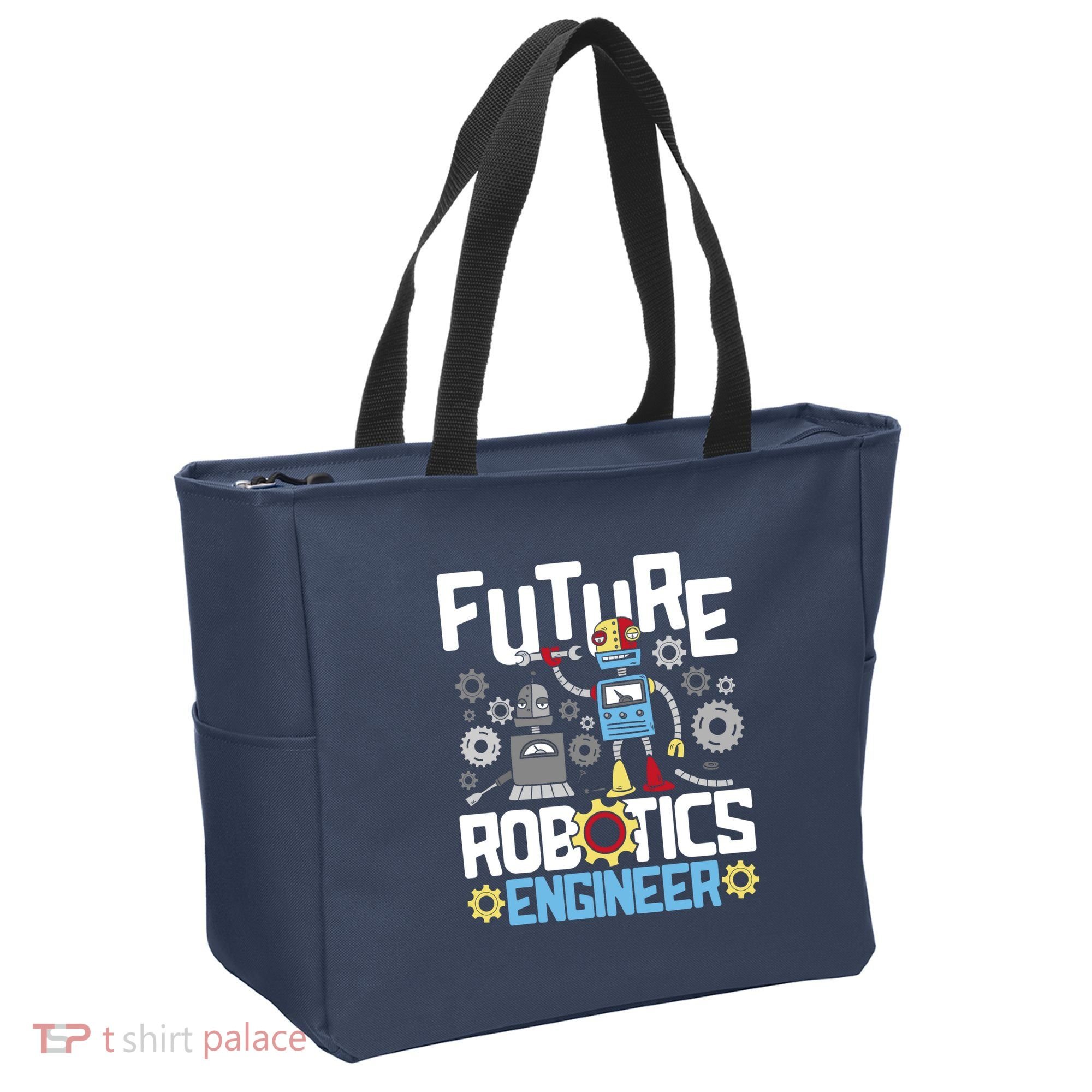 Future Robotics Engineer Engineering Robot Lover Cyborg Tote Bag