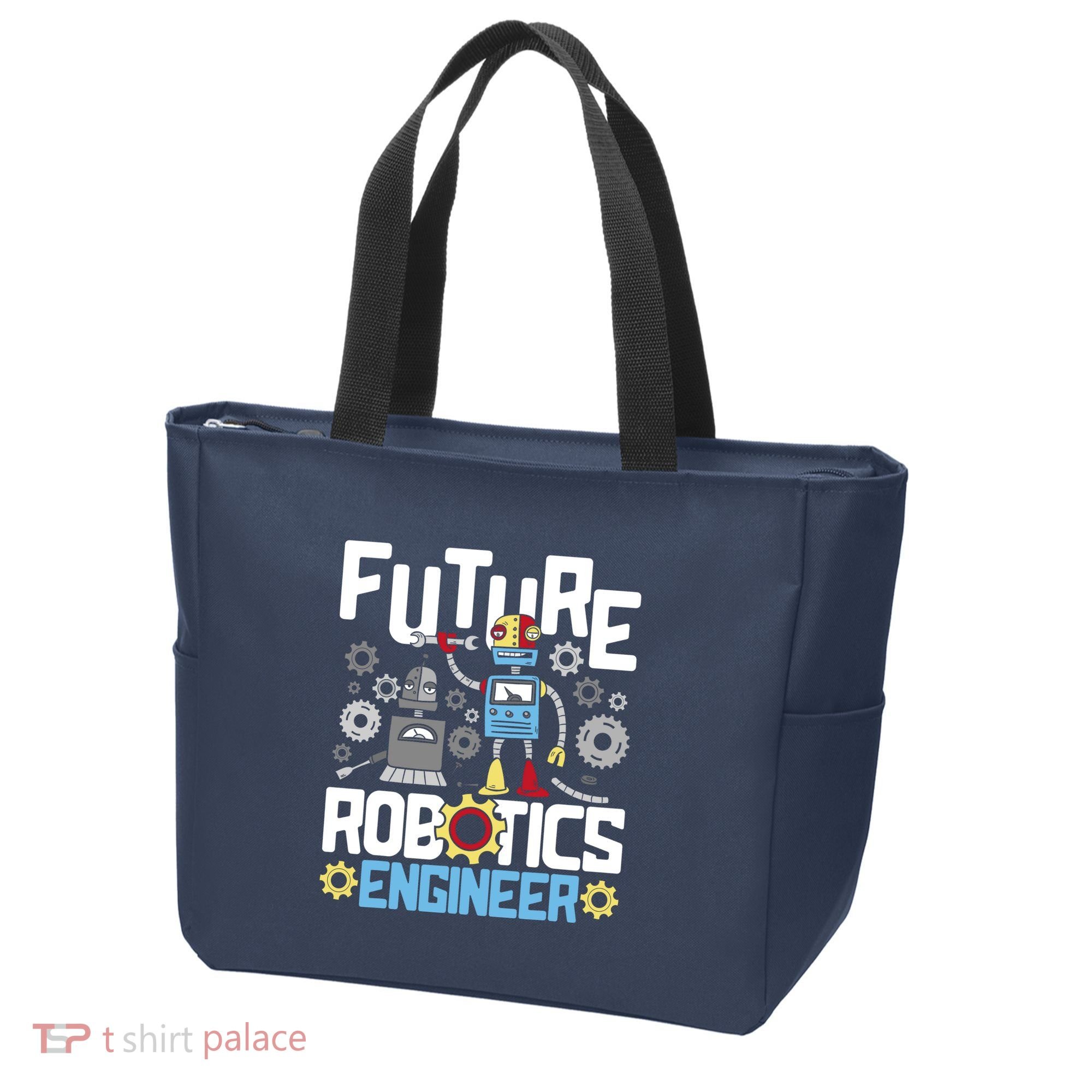 Future Robotics Engineer Engineering Robot Lover Cyborg Tote Bag
