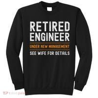 Funny Retirement Engineer Novelty Gift Retired Engineer Sweatshirt thumb 0