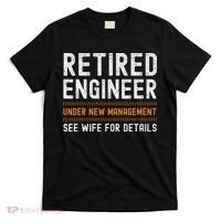 Funny Retirement Engineer Novelty Gift Retired Engineer T-Shirt thumb 0