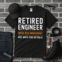Funny Retirement Engineer Novelty Gift Retired Engineer Tall T-Shirt thumb 3