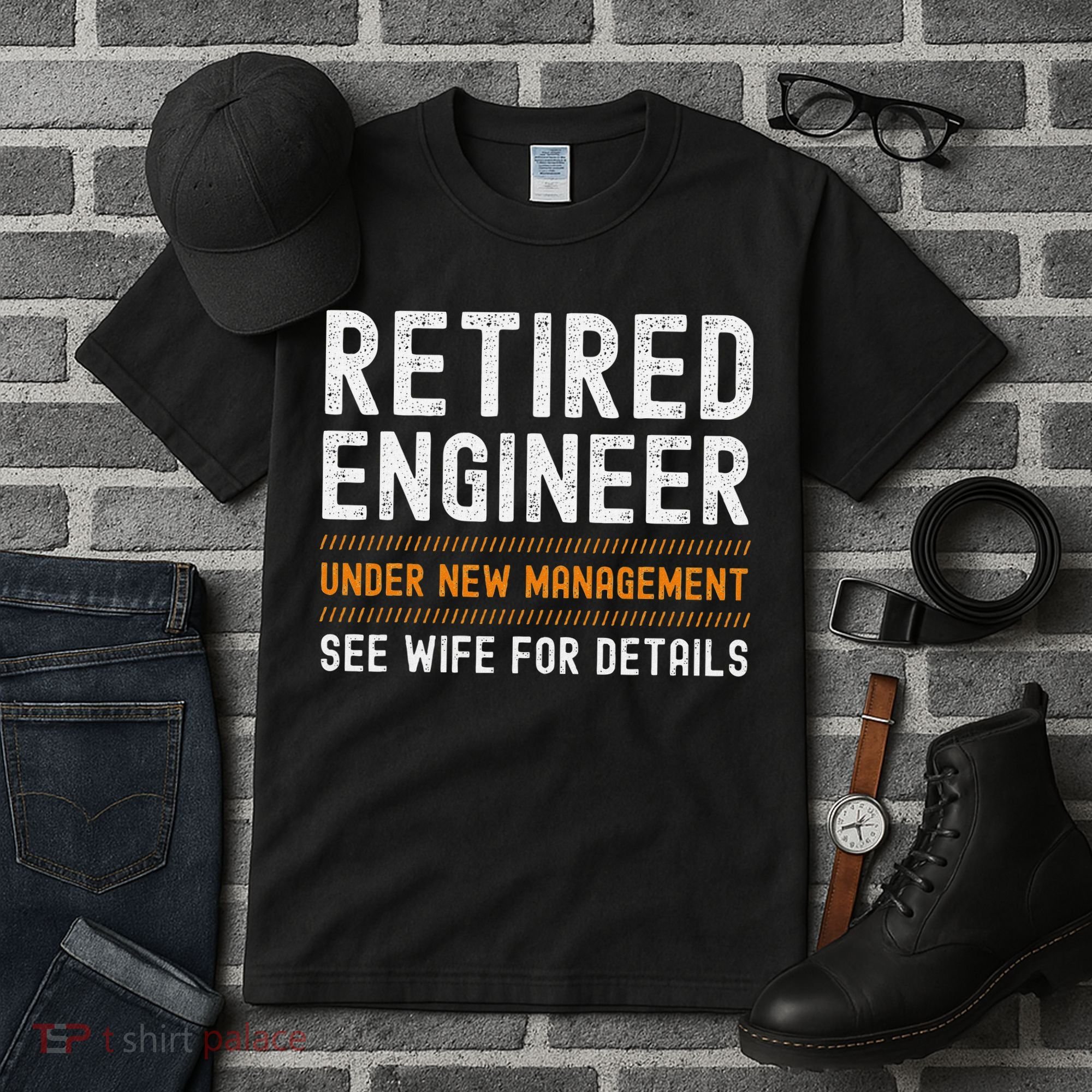 Funny Retirement Engineer Novelty Gift Retired Engineer Tall T-Shirt