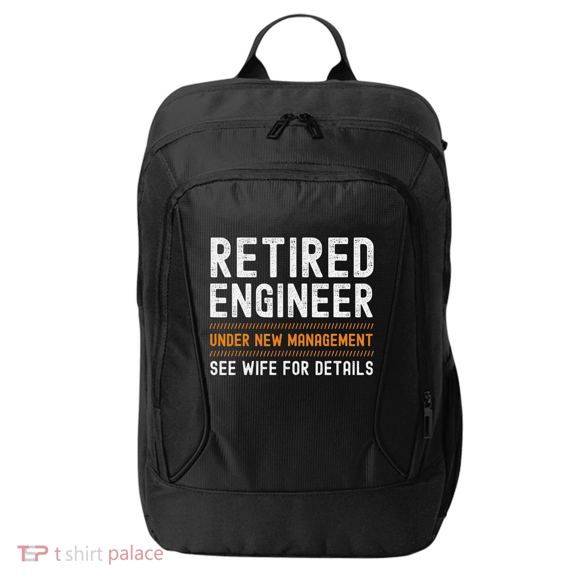 Funny Retirement Engineer Novelty Gift Retired Engineer City Backpack