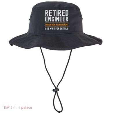 Funny Retirement Engineer Novelty Gift Retired Engineer Bucket Hat