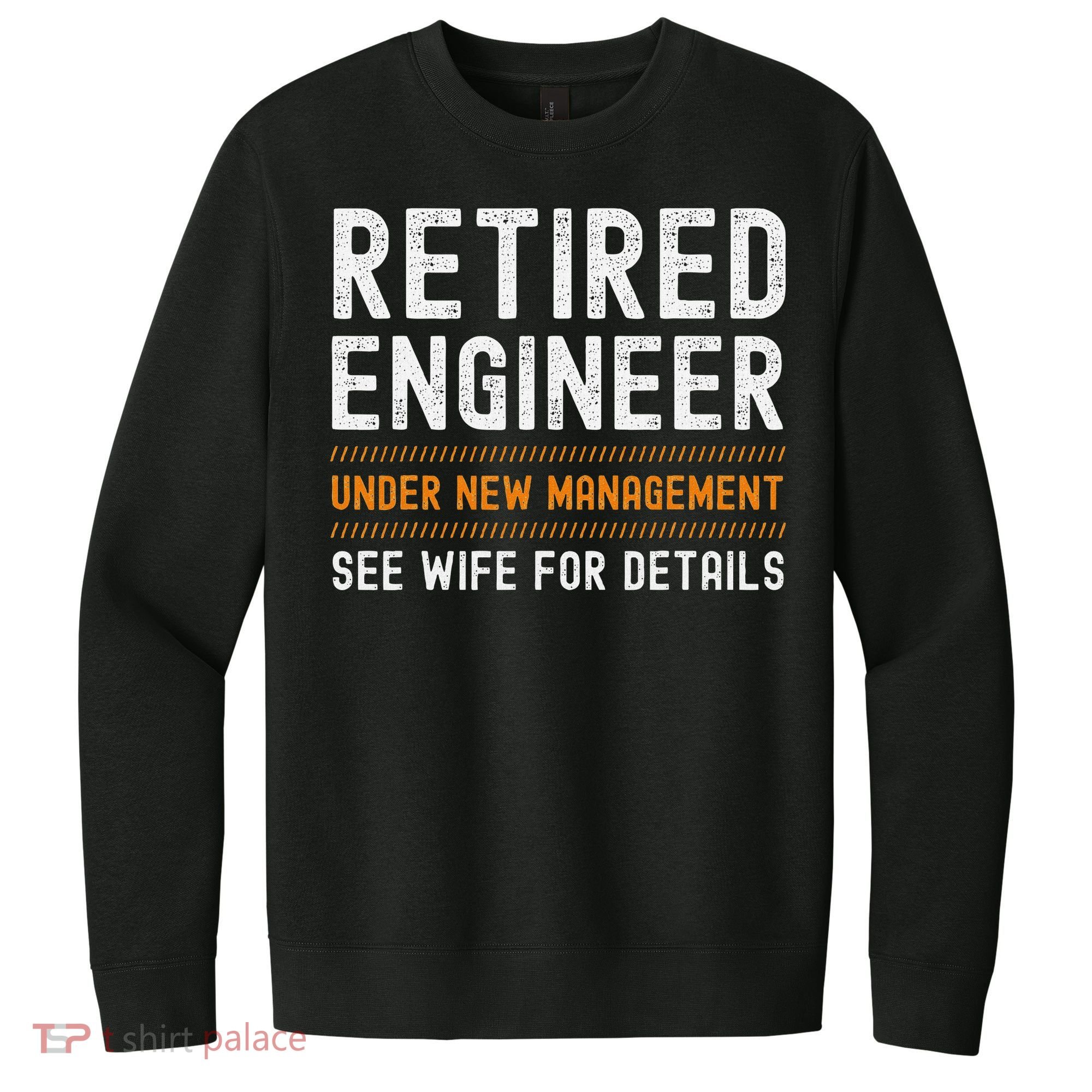 Funny Retirement Engineer Novelty Gift Retired Engineer V.I.T. Fleece Crew Sweatshirt