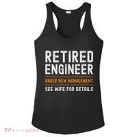 Funny Retirement Engineer Novelty Gift Retired Engineer Ladies PosiCharge Competitor Racerback Tank thumb 0