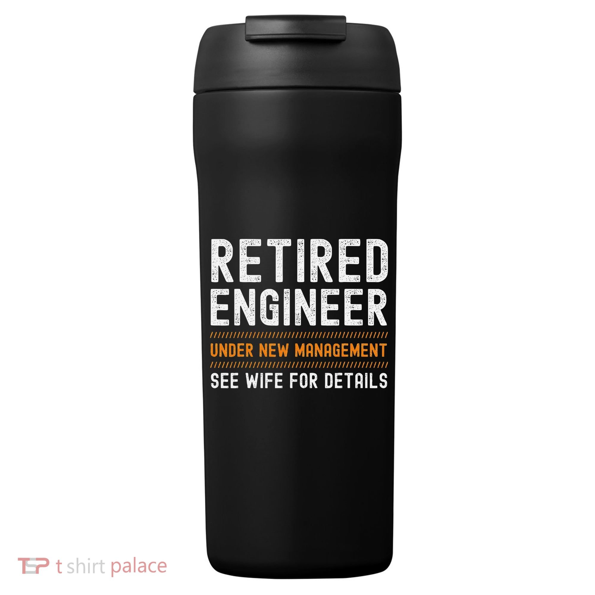 Funny Retirement Engineer Novelty Gift Retired Engineer 24oz Duet Stainless Steel Tumbler