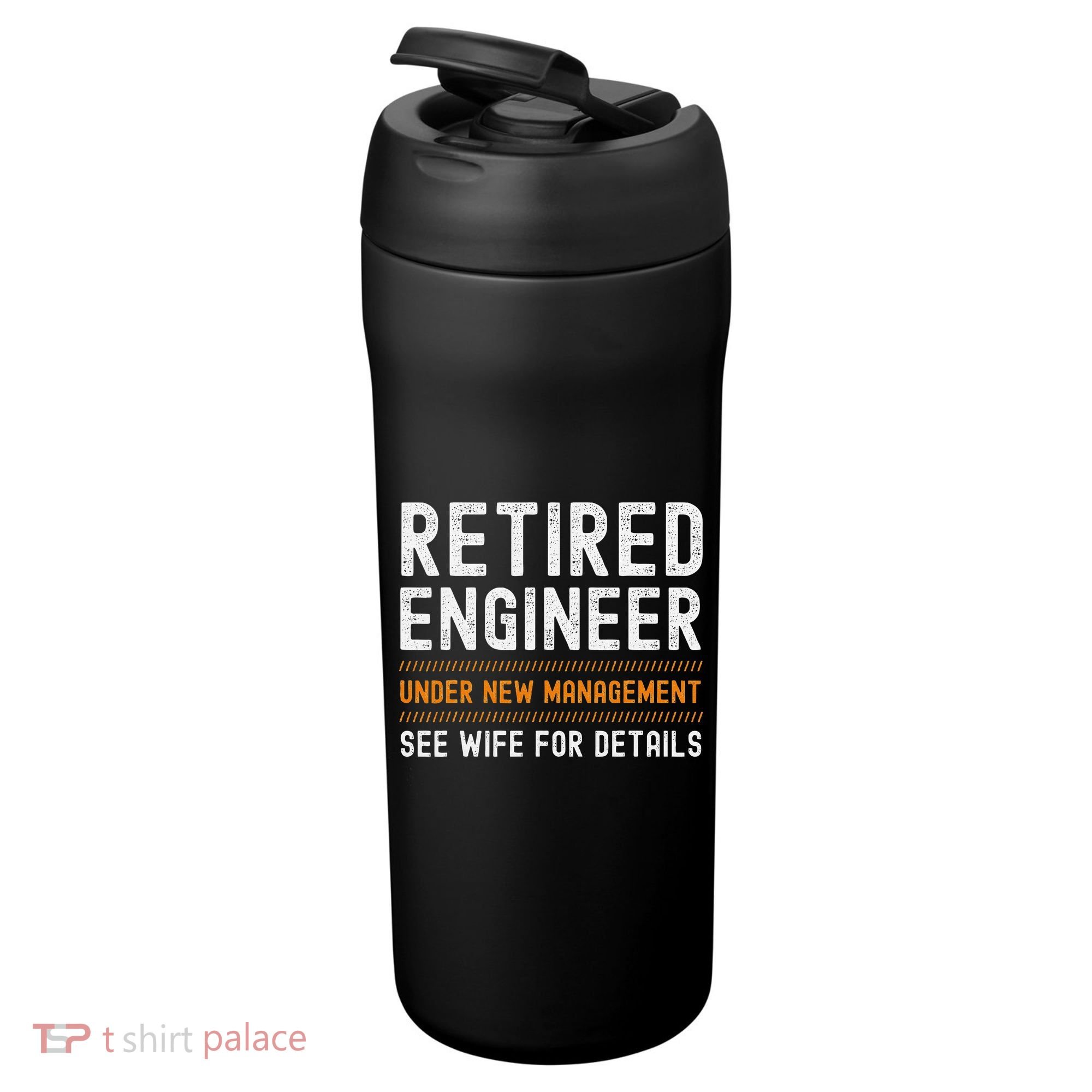 Funny Retirement Engineer Novelty Gift Retired Engineer 24oz Duet Stainless Steel Tumbler