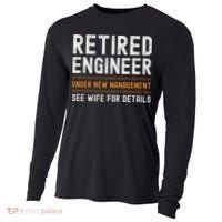 Funny Retirement Engineer Novelty Gift Retired Engineer Cooling Performance Long Sleeve Crew thumb 0