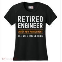 Funny Retirement Engineer Novelty Gift Retired Engineer Women's Cooling Performance Crew T-Shirt thumb 0