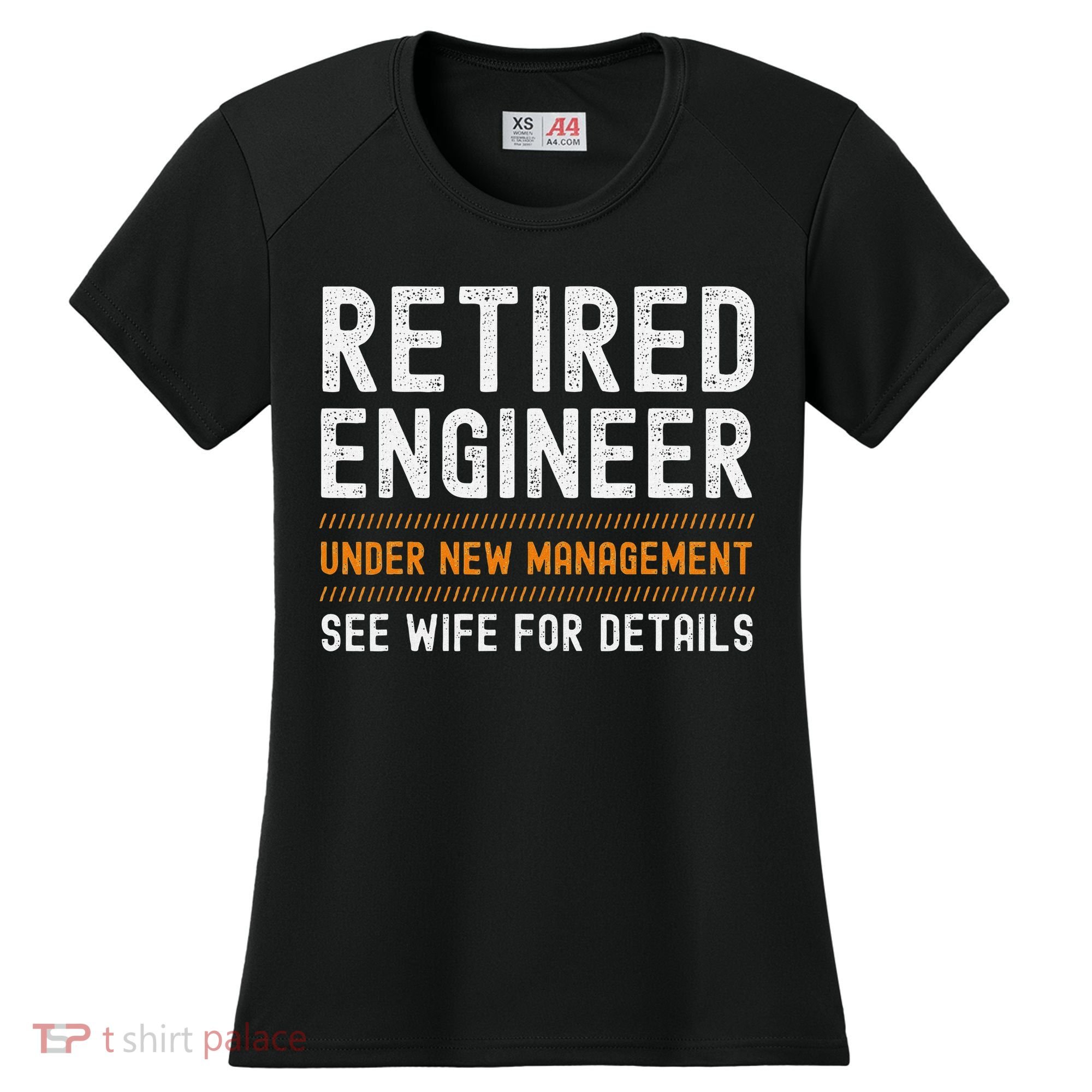 Funny Retirement Engineer Novelty Gift Retired Engineer Women's Cooling Performance Crew T-Shirt