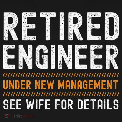 Funny Retirement Engineer Novelty Gift Retired Engineer Tall Sweatshirt