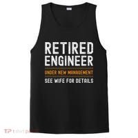 Funny Retirement Engineer Novelty Gift Retired Engineer PosiCharge Competitor Tank thumb 0