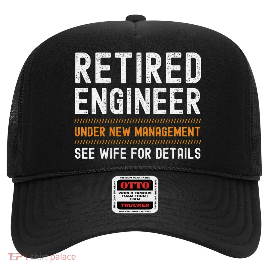 Funny Retirement Engineer Novelty Gift Retired Engineer Hat