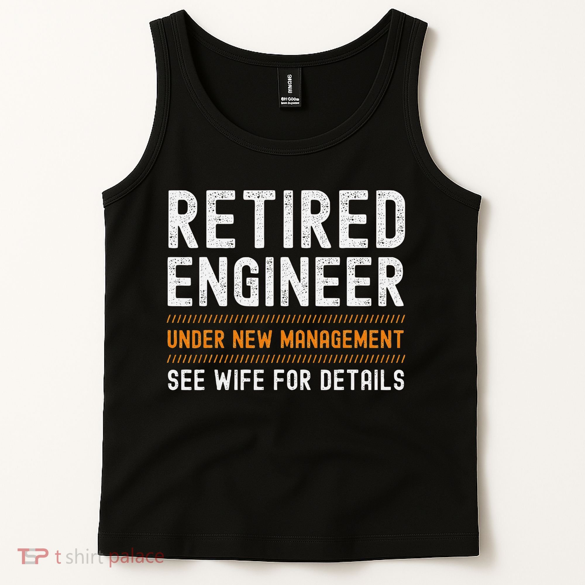 Funny Retirement Engineer Novelty Gift Retired Engineer Tank Top