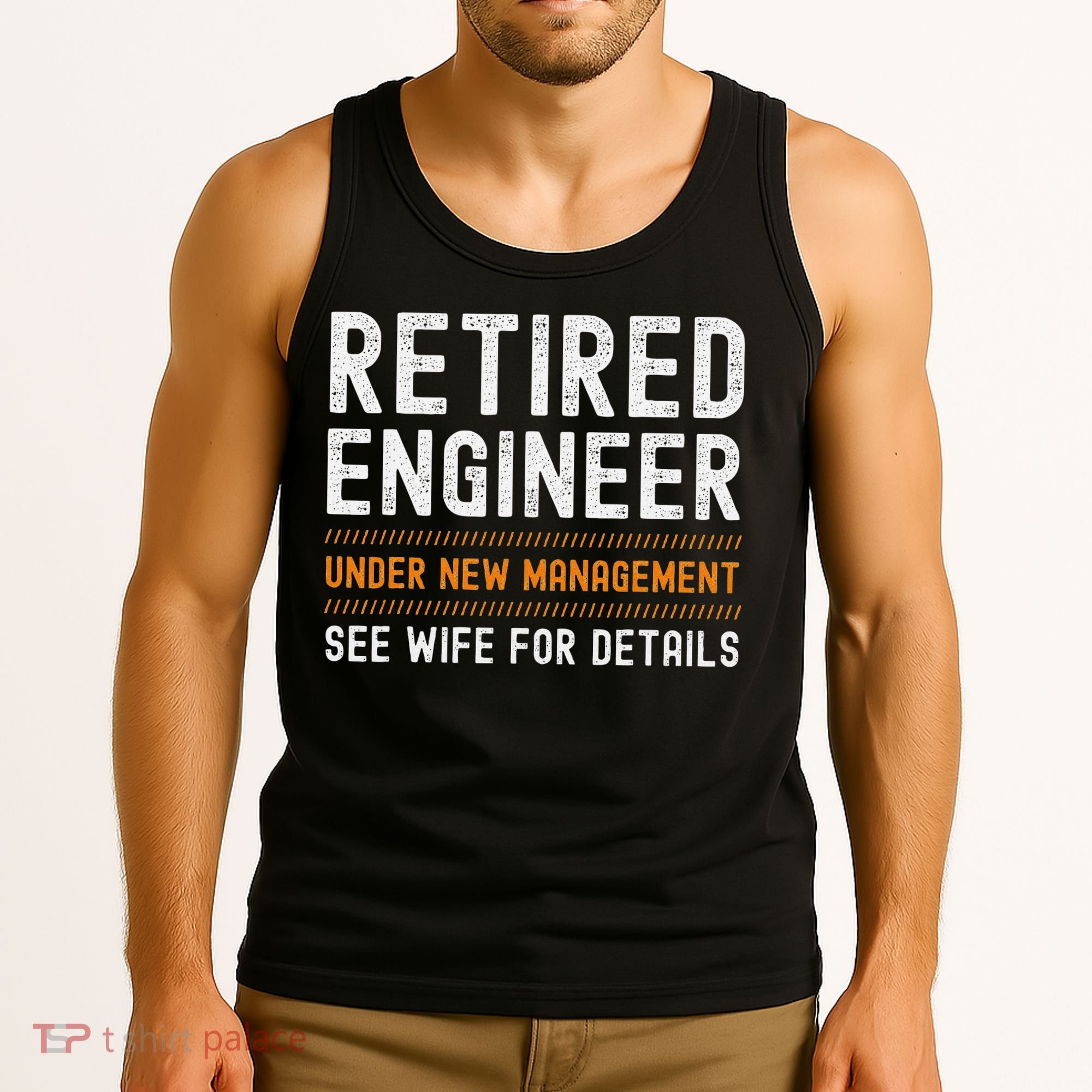 Funny Retirement Engineer Novelty Gift Retired Engineer Tank Top