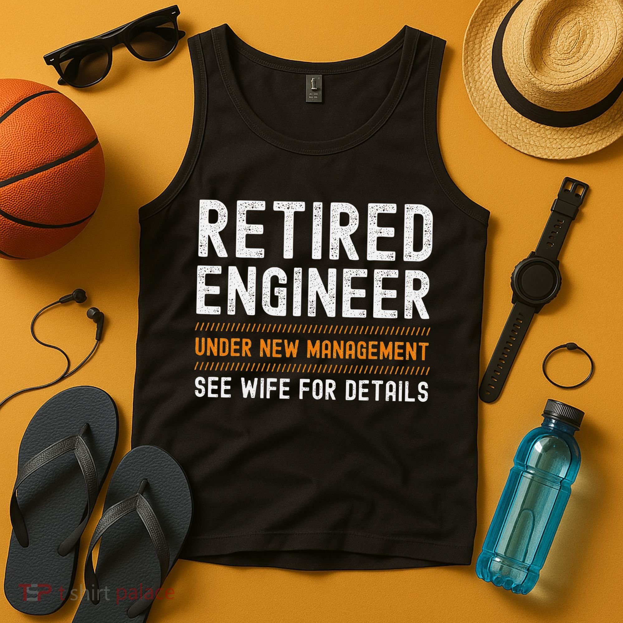 Funny Retirement Engineer Novelty Gift Retired Engineer Tank Top