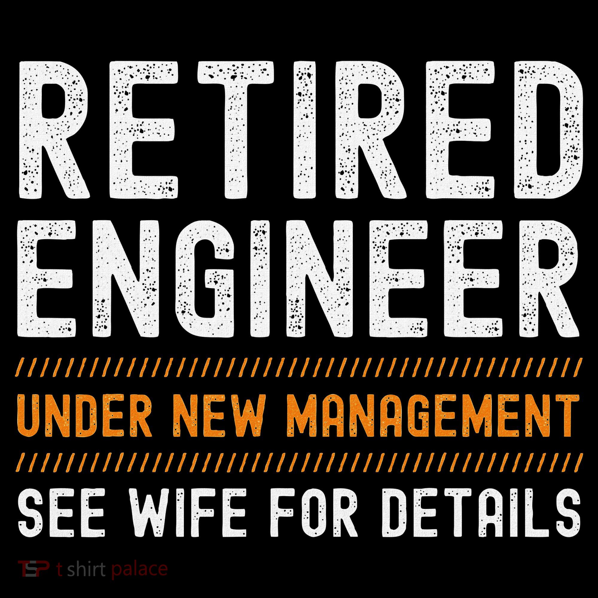 Funny Retirement Engineer Novelty Gift Retired Engineer Visor