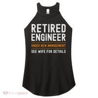 Funny Retirement Engineer Novelty Gift Retired Engineer Women's Perfect Tri Rocker Tank thumb 0