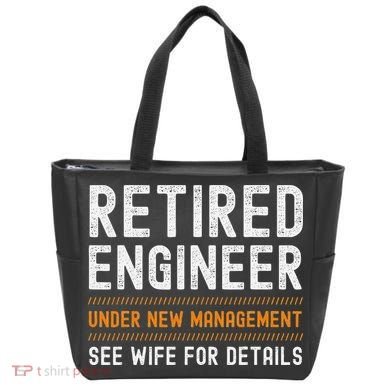 Funny Retirement Engineer Novelty Gift Retired Engineer Bag