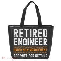 Funny Retirement Engineer Novelty Gift Retired Engineer Tote Bag thumb 0