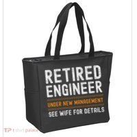Funny Retirement Engineer Novelty Gift Retired Engineer Tote Bag thumb 2