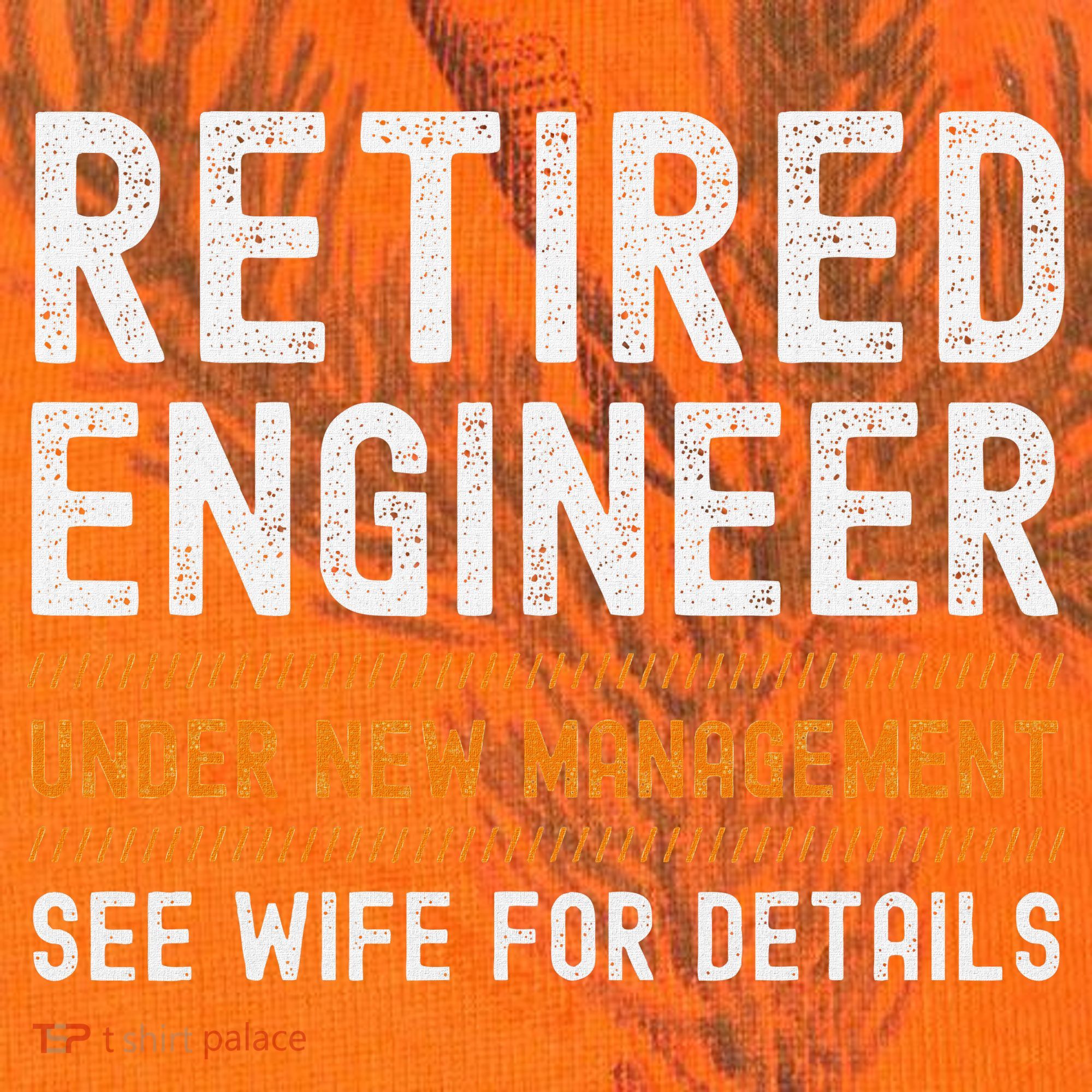 Funny Retirement Engineer Novelty Gift Retired Engineer Kati Licensed 12" Camo Cuffed Beanie