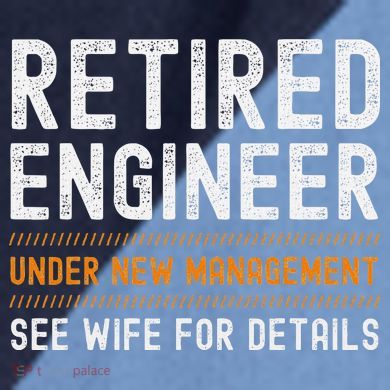 Funny Retirement Engineer Novelty Gift Retired Engineer Raglan Baseball Sleeve Shirt