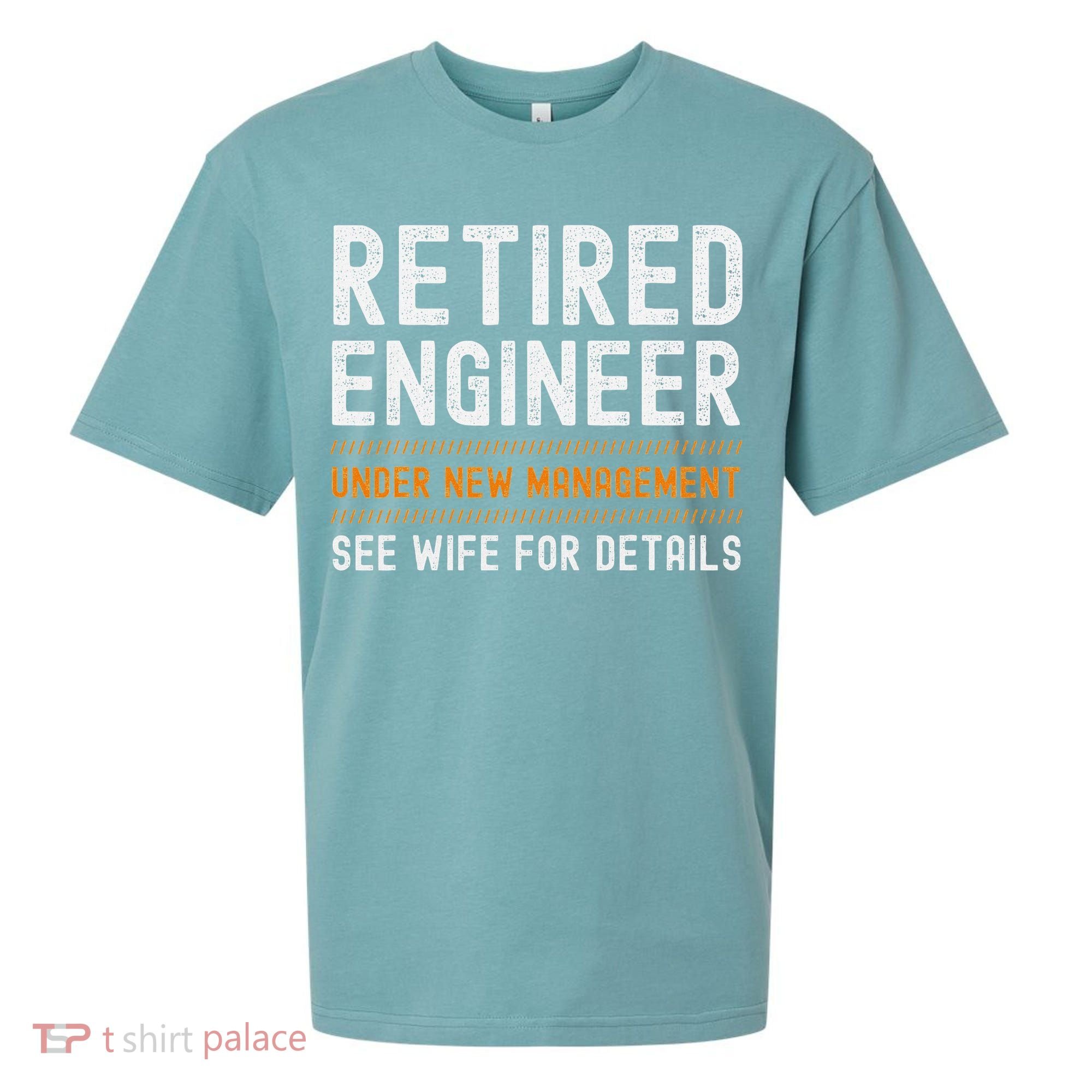 Funny Retirement Engineer Novelty Gift Retired Engineer Sueded Cloud Jersey T-Shirt