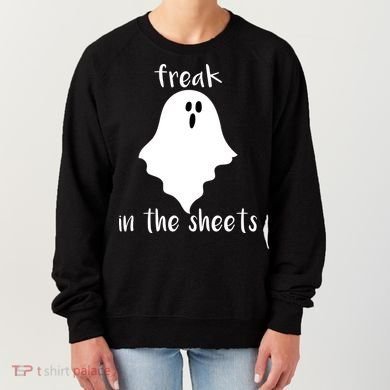 Freak in the Sheets Funny Halloween Women's Sweatshirt