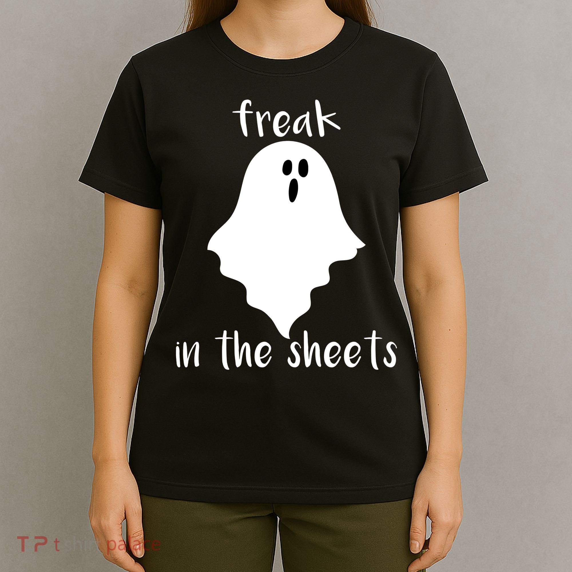Freak in the Sheets Funny Halloween T-Shirt