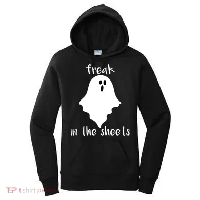 Freak in the Sheets Funny Halloween Women's Hoodie